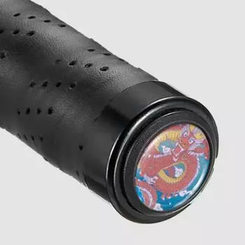 1 пара, конец руля велосипеда, мультяшный сверхмощный легкий вес 15,8-19,5 мм, универсальный MTB, дорожный горный велосипед, ручка, торцевая крышка, аксессуары для велосипеда темно-синий