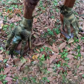 1 пара конских сапог, копыта, обернутые ноги, декор в виде подковы, износостойкие, легко носить, защитные сапоги для конских копыт, аксессуары A