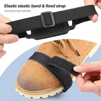 1 пара кошек для обуви, шипы для зимней обуви с 14 зубьями, регулируемые, прочные, противоскользящие, универсальные кошки для зимних ботинок, шипы A