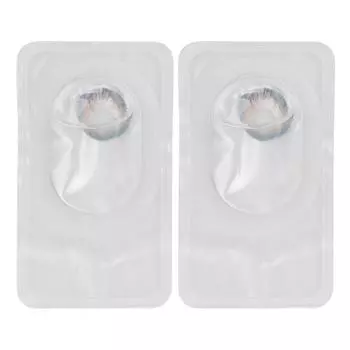 1 пара косметических цветных контактных линз, мягкие гидрофильные контактные линзы, 0 диоптрий, 14 мм, синие