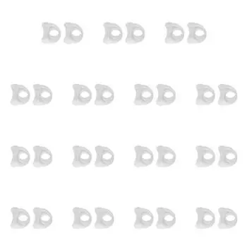 1 пара ковриков для ног, безболезненный прозрачный фиксатор выворота пальцев ног, инструменты для ухода за ногами