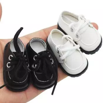 1 пара креативных кукольных игрушек на шнуровке, красивые 20 см, 14 дюймов, аксессуары, обувь коричневый