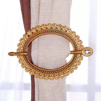 1 пара креативных пряжек для штор, зажимов для подвешивания штор, декоративных колец, аксессуаров для штор, домашнего декора