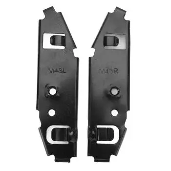 1 пара кронштейнов для переднего бампера 1608700480 Металлический кронштейн для переднего бампера повышенной безопасности