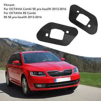 1 пара кронштейнов крышки омывателя фар 5E0955109 Прочный кронштейн для очистки фар для OCTAVIA Combi 5E Pre?Подтяжка лица