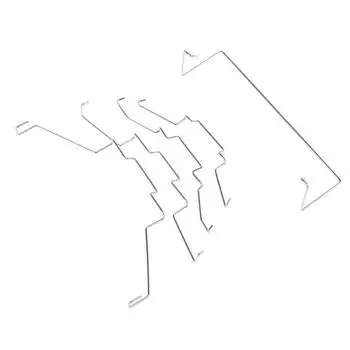 1 пара крючков для вентилятора радиатора процессора, фиксированный кронштейн, пряжка для вентилятора, эластичная стальная пряжка для вентилятора