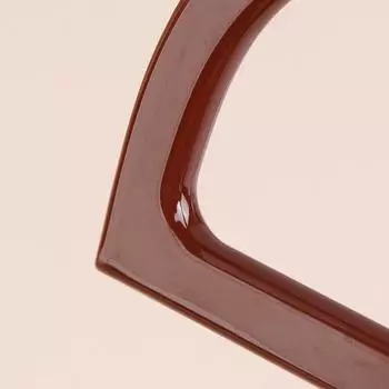 1 пара круглых D-образных ручек для сумки, металлическое кольцо, сменные ручки для сумки, кошелек «сделай сам», аксессуары ручной работы для багажа as the picture