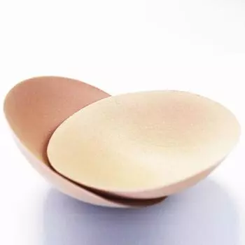 1 пара круглых мягких вкладышей для бюстгальтера, съемные губчатые вкладыши для бюстгальтера для женщин, вкладыши для увеличения груди, вкладыши для бюстгальтера, вкладыши для чашек, бюстгальтер-бикини S телесный