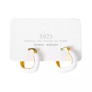 1 пара круглых сережек, женские элегантные французские серьги, винтажные украшения