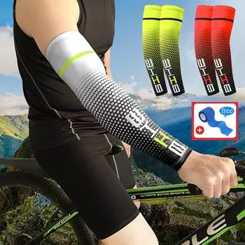 1 пара крутых мужских спортивных велосипедных беговых велосипедов с защитой от УФ-солнца, манжеты, защитный рукав, женские велосипедные грелки для рук, рукава M