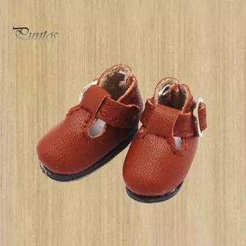 1 пара кукольной обуви, дизайнерские аксессуары с Т-образной пряжкой, нарядные кукольные сапоги из искусственной кожи для детей белый