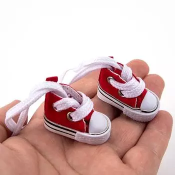 1 пара кукольных кроссовок размером 3,5 см, обувь для куклы 1/6 Blyth Licca Jb, мини-обувь для кукольного домика коричневый