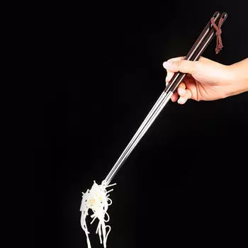 1 пара кулинарных палочек металлические нескользящие термостойкие для жарки длинные для кастрюли для домашнего использования