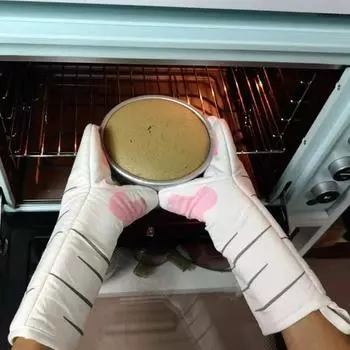 1 пара лап для микроволновой печи, хлопковые 3D перчатки для кошек, термостойкие перчатки для бытовой духовки 1