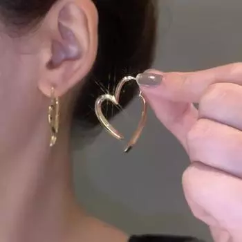 1 пара легких, роскошных, полных бриллиантов, нежных женских нишевых, полноценных смысловых серег до и после двух сережек