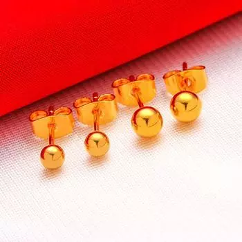 1 пара легких роскошных ретро матовых сережек-капель, простые винтажные серьги-гвоздики с подвеской для женщин, свадебные украшения, подарки as the picture