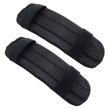 1 пара легких тактических подплечников. Дышащий тактический жилет. Подплечники. Амортизация плеч. Противоскользящая подкладка. Подплечники для рюкзака. хаки