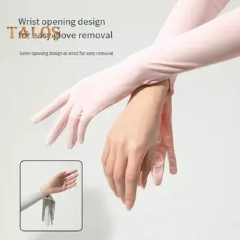 1 пара летних накидок с рукавами. Дышащие, быстросохнущие, впитывающие пот, солнцезащитные козырьки. Полные рукава. Анти-УФ-сенсорный экран. Тонкая защита рук. чёрный