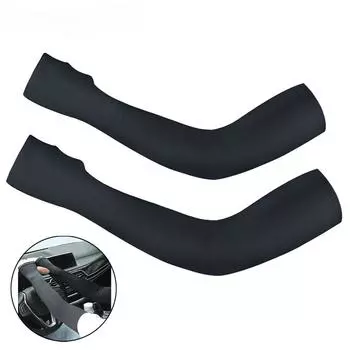 1 пара летних рукавов-пальцев, холодный рукав, эластичный, весна-лето, для верховой езды, рыбалки, ледяной шелковый рукав M