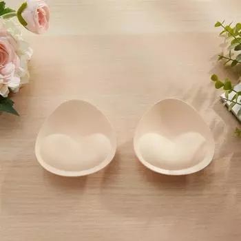 1 пара летних вставок для купальника, подушечки для бюстгальтера из губчатой пены, женские нагрудные чашки, вставки для бюстгальтера, бикини, накладки на грудь, 2 цвета чёрный