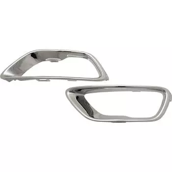 1 Пара Левая Правая Накладка Противотуманной Фары Комплект Для 2017-2021 Jeep Grand Cherokee 16500834