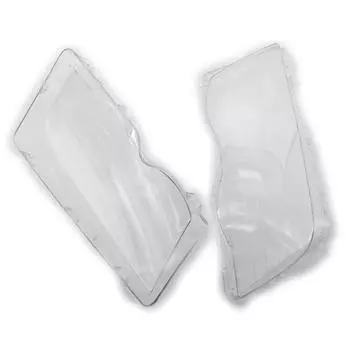 1 пара левых и правых фар, прозрачная крышка объектива, замена крышки для BMW E46 3 серии 1998-2001 4 прозрачный