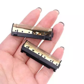 1 пара лезвий для электробритвы с золотой фольгой для бритвы Km-2026