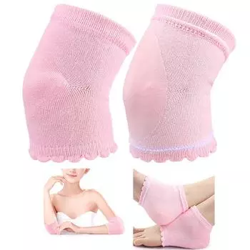 1 пара локтевых суставов, увлажняющий гелевый чехол для защиты рук, дышащий, увлажняющий, эластичный чехол для защиты локтей для спа-салона дома