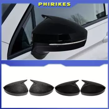 1 пара M крышка зеркала заднего вида боковая для Volkswagen VW Tiguan MK2 2017 - 2025 крышки отделки зеркала заднего вида