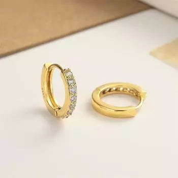 1 пара маленьких сережек-колец для женщин и девочек, минимализм, крошечные серьги для пирсинга хряща, циркониевые серьги, ювелирные изделия, аксессуары, подарки