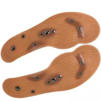 1 пара массажных стельок для массажа ног с магнитной терапией, подушечки для обуви/ботинок для мужчин и женщин S