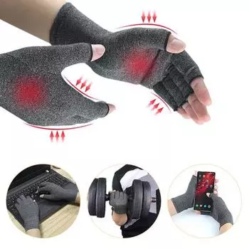 1 пара медицинских перчаток, эластичная обертка со сбалансированным давлением, легкие, аккуратные швы, дизайн с полупальцами для езды на велосипеде, вождения, фитнеса, сенсорного экрана, гор S хаки