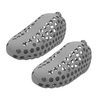 1 пара мешков для стирки обуви, силиконовый мешок для стирки обуви с очисткой на 360 градусов, мешок для стирки обуви в стиральной машине для серый