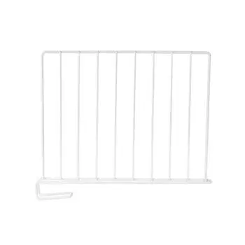 1 пара металлических разделителей полок, высокая прочность, устойчивость к ржавчине, простая организация шкафа S