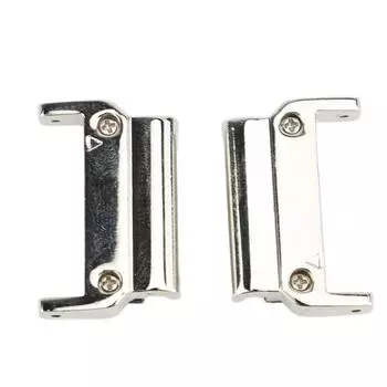 1 пара металлический ремешок для часов адаптер для быстрой подгонки часов сменный разъем для замены серебристый серебряный