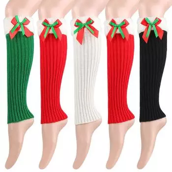 1 пара милых модных плюшевых носков с бантом и шариками для женщин и девочек, носки в стиле Лолиты и кавайи, милые теплые носки для ног, подарки A7