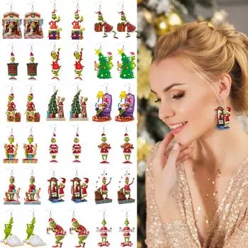 1 пара милых мультяшных сережек в подарок для женщин и девочек на день рождения/День святого Валентина/Юбилей One Size