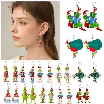 1 пара милых мультяшных сережек в подарок для женщин и девочек на день рождения/День святого Валентина/Юбилей One Size