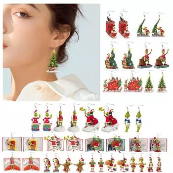 1 пара милых мультяшных сережек в подарок для женщин и девочек на день рождения/День святого Валентина/Юбилей One Size