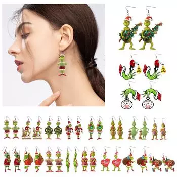 1 пара милых мультяшных сережек в подарок для женщин и девочек на день рождения/День святого Валентина/Юбилей One Size