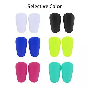 1 пара мини-футбольных накладок на голень, износостойкая амортизирующая защита для ног, легкая портативная футбольная тренировочная доска с хвостовиком S