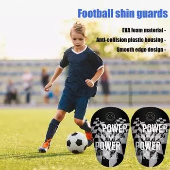 1 пара мини-футбольных щитков для голени с буквенным узором, противоскользящие для детей, подростков, взрослых игроков, миниатюрные накладки на голень, защитные приспособления для футбольных игр, защитное оборудование розы красного
