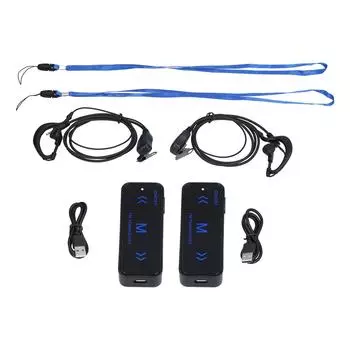 1 пара мини-радио рации ультратонкая 2-сторонняя рация наушник для супермаркетов торговых центров