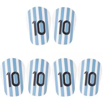 1 пара мини-щитков для голени EVA, крошечные щитки для защиты голени, защита для футбольных ног (Синий С)