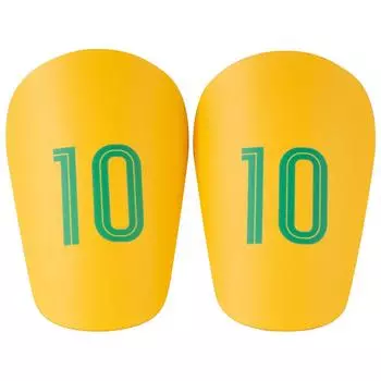 1 пара мини-щитков для голени EVA, крошечные щитки для защиты голени, защита для футбольных ног (Желтый С)