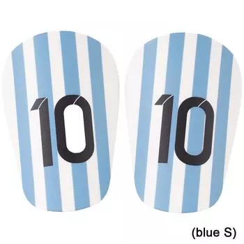 1 пара мини-щитков для голени EVA, крошечные щитки для защиты голени, защита для футбольных ног (Синий С)