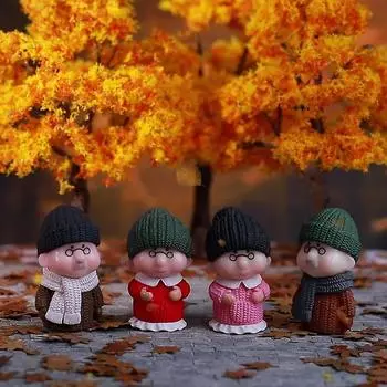 1 пара мини-статуэток для пар, микро-пейзаж, миниатюры «сделай сам», пластиковые поделки, сказочный сад, кукольный домик с мхом, террариум, домашний декор