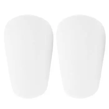 1 пара миниатюрных футбольных щитков для голени, амортизирующие крошечные щитки для голени, легкая футбольная защита ног для детей, молодежи и взрослых black S