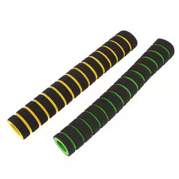 1 пара многофункциональных велосипедных тренажеров, турник, подтягивание, ручка из губчатой пены, для велотренажера, домашнего фитнеса красный