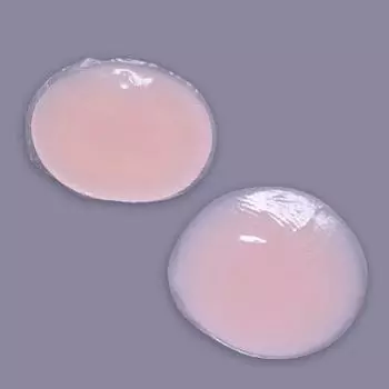 1 пара многоразовых клейких силиконовых накладок на грудь и соски 1Pair